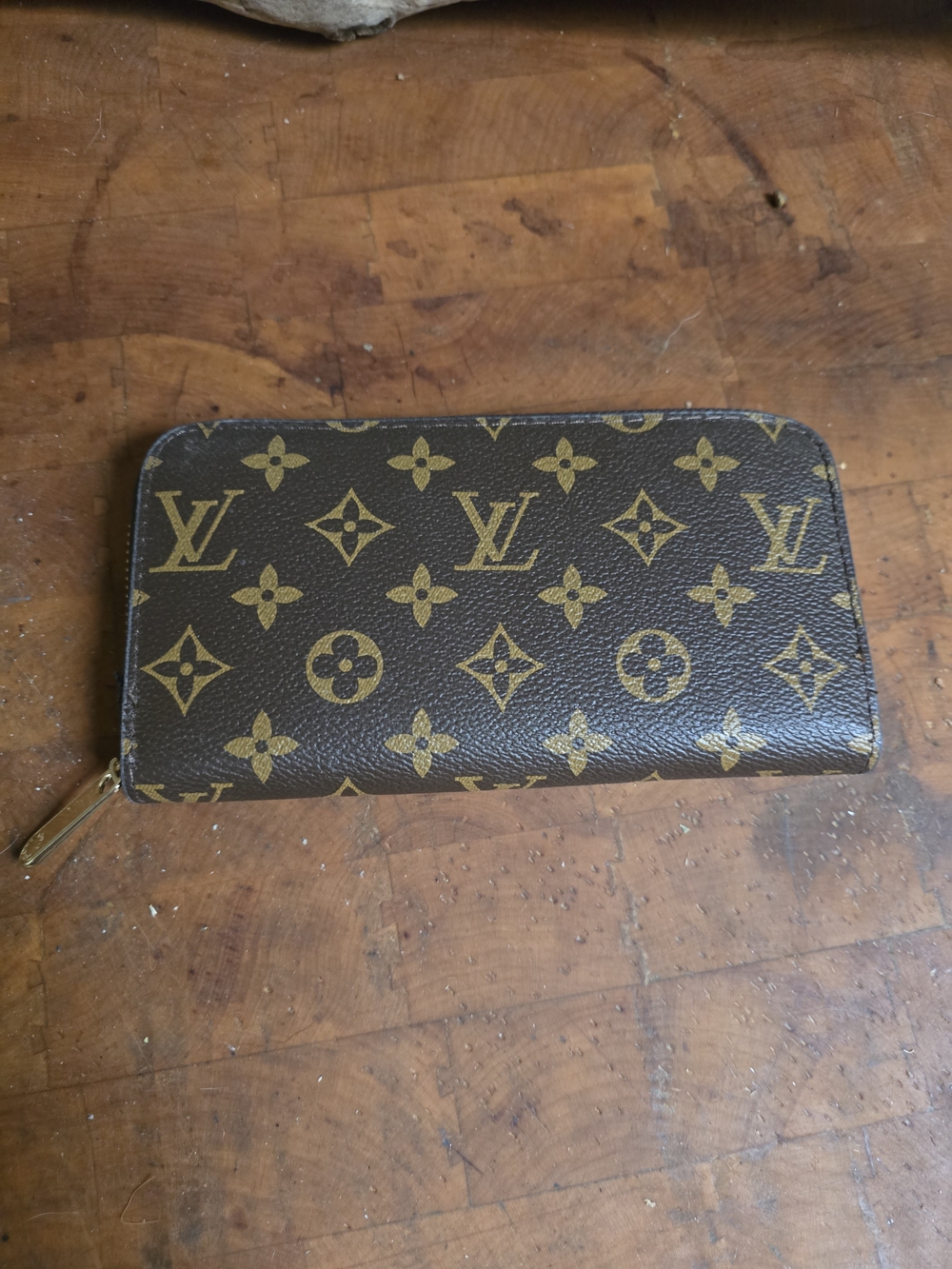 Mirror Quality Louis Vuitton Monogram Zip Around Wallet
